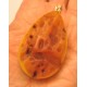Big raw Baltic amber pendant -AP1439